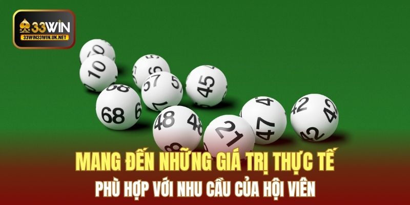 Mang đến những giá trị thực tế phù hợp với nhu cầu của hội viên