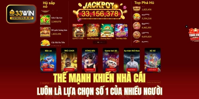 Thế mạnh khiến nhà cái luôn là lựa chọn số 1 của nhiều người